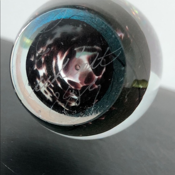 ❌SOLD❌EICKHOLT ART GLASS COLLECTOR EGG PAPERWEIGHT - Picture 8 of 16